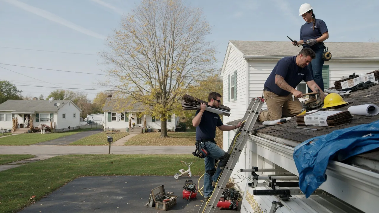 Local Roofing Contractors in Manlius, IL near me